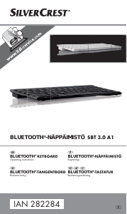 Manual SilverCrest IAN 282284 Keyboard