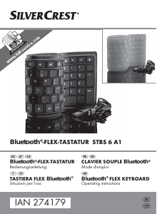 Manuale SilverCrest SBTS 6 A1 Tastiera