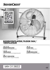 Handleiding SilverCrest IAN 313832 Ventilator