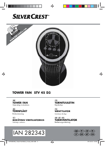 Handleiding SilverCrest STV 45 D3 Ventilator