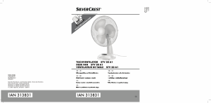 Handleiding SilverCrest STV 30 A1 Ventilator