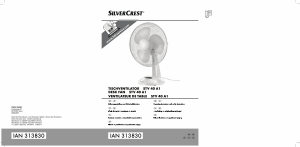 Handleiding SilverCrest STV 40 A1 Ventilator