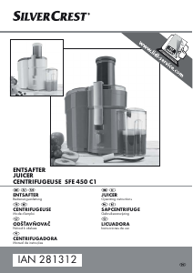 Manual SilverCrest IAN 281312 Centrifugadora