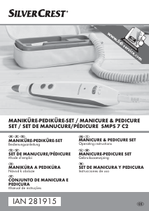 Manual SilverCrest SMPS 7 C2 Conjunto de manicure-pedicure