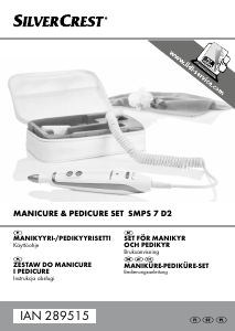 Instrukcja SilverCrest SMPS 7 D2 Zestawy do manicure i pedicure