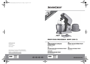 Manual SilverCrest IAN 288192 Mixer cu vas