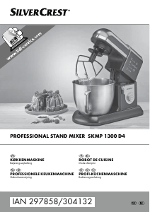 Handleiding SilverCrest SKMP 1300 D4 Standmixer