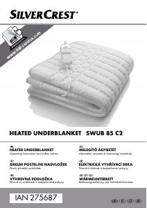 Manual SilverCrest IAN 275687 Electric Blanket