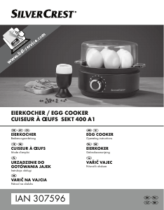 Manual SilverCrest SEKT 400 A1 Egg Cooker