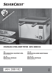 Handleiding SilverCrest IAN 288182 Friteuse