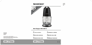 Manual SilverCrest IAN 275066 Chopper