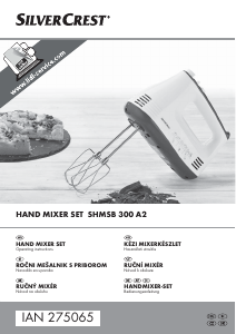 Manual SilverCrest IAN 275065 Hand Mixer