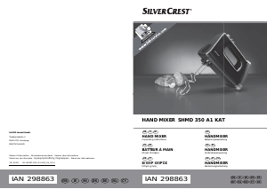 Kullanım kılavuzu SilverCrest SHMD 350 A1 KAT El mikseri