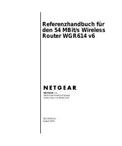Bedienungsanleitung Netgear WGR614 Router