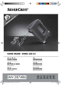 Manual SilverCrest SHMD 350 A1 Hand Mixer
