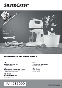 Manual SilverCrest IAN 283000 Mixer de mână
