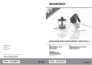 Manual SilverCrest SHMM 350 A1 Mixer de mână