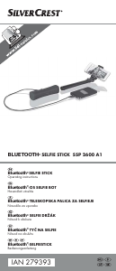 Manual SilverCrest SSP 2600 A1 Selfie Stick