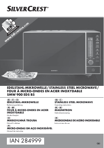 Bedienungsanleitung SilverCrest SMW 900 EDS B5 Mikrowelle