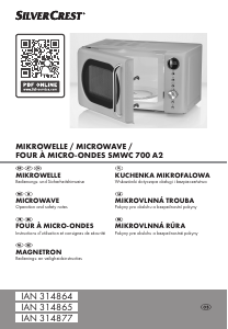 Mode d’emploi SilverCrest IAN 314865 Micro-onde