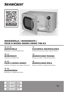 Manual SilverCrest IAN 314877 Microwave
