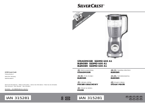 Návod SilverCrest IAN 315281 Mixér