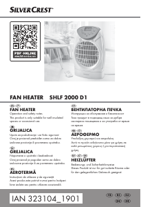 Manual SilverCrest SHLF 2000 D1 Heater