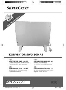 Bedienungsanleitung SilverCrest SWG 500 A1 Heizgerät