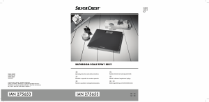 Manual SilverCrest IAN 275653 Scale