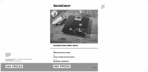 Manual SilverCrest SPWS 180 D1 Cântar