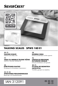 Manual SilverCrest IAN 312091 Scale