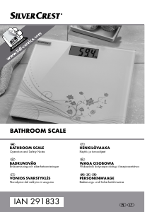 Manual SilverCrest IAN 291833 Scale