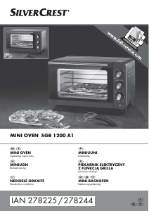 Manual SilverCrest IAN 278244 Oven