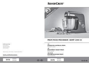Bedienungsanleitung SilverCrest SKMP 1300 C2 Küchenmaschine