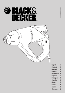 Bruksanvisning Black and Decker KR2000K Drill-skrutrekker