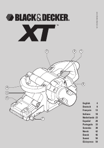 Manual Black and Decker XTA80EK Lixadeira de rolos