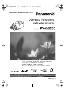 Handleiding Panasonic PV-GS250 Camcorder