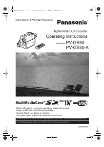 Handleiding Panasonic PV-GS50 Camcorder