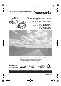 Handleiding Panasonic PV-GS200 Camcorder