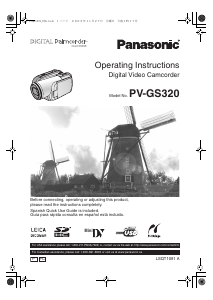 Handleiding Panasonic PV-GS320 Camcorder