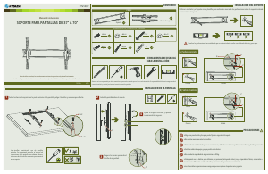 Manual de uso Steren STV-039 Soporte de pared