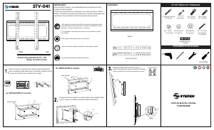 Manual Steren STV-041 Wall Mount