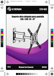 Manual de uso Steren STV-062 Soporte de pared