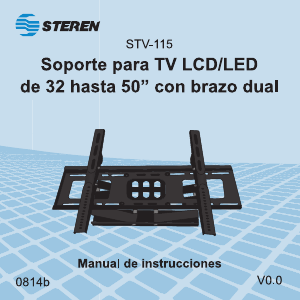 Manual de uso Steren STV-115 Soporte de pared