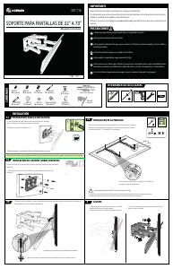 Manual de uso Steren STV-116 Soporte de pared