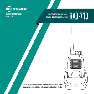 Manual de uso Steren RAD-710 Walkie talkie