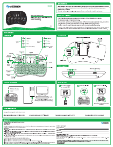 Manual de uso Steren RM-325 Control remoto