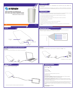 Manual de uso Steren MOV-1020 Cargador portátil