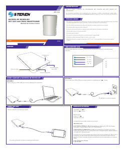 Manual de uso Steren MOV-1058 Cargador portátil