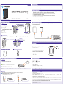 Manual de uso Steren MOV-1065 Cargador portátil